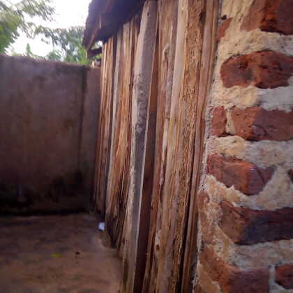 latrines now with doors