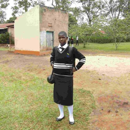 Angelina, after passing primary we now pay for her secondary school