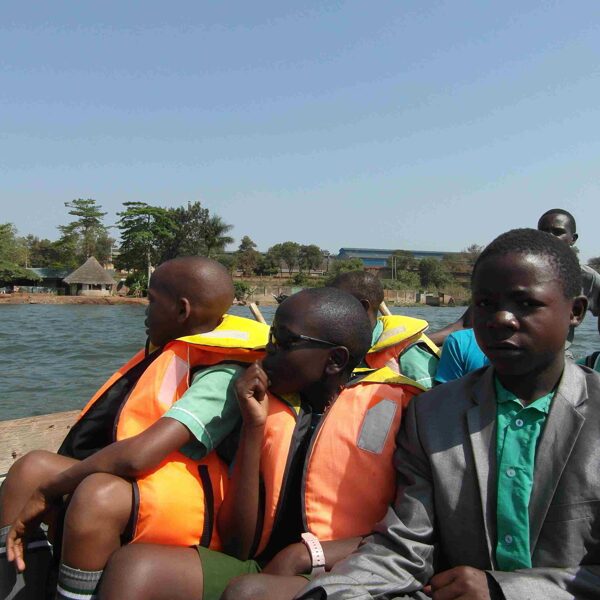 eine Bootstour während des Ausflugs