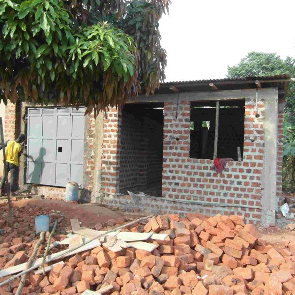 la nueva cocina con cochera