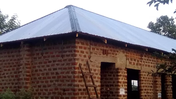 now roofs on all buildings